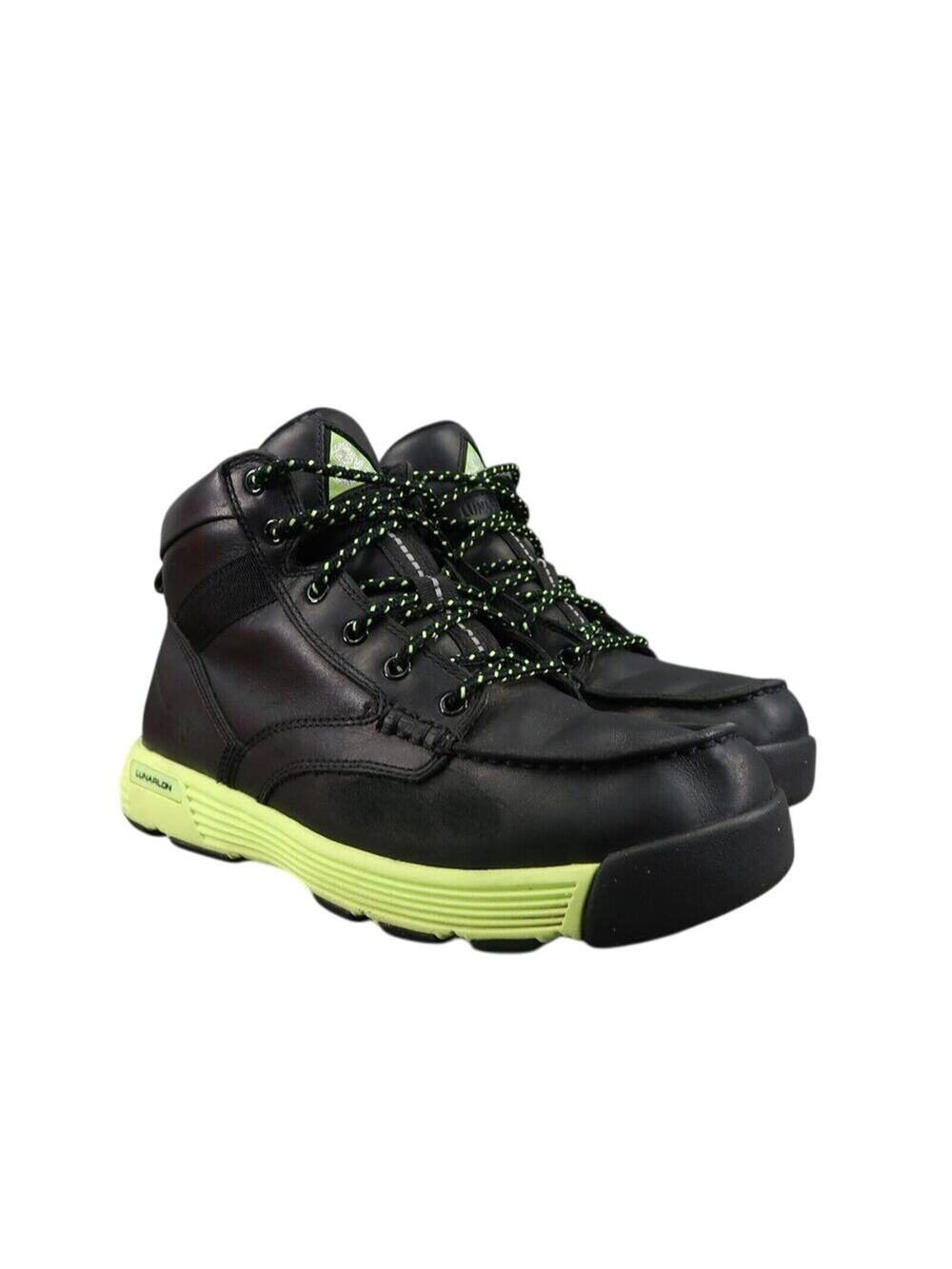Nike Shoes Mens 7 Sneaker Boots ACG Lunarpath Black Volt Leather Hi Top Outdoor
